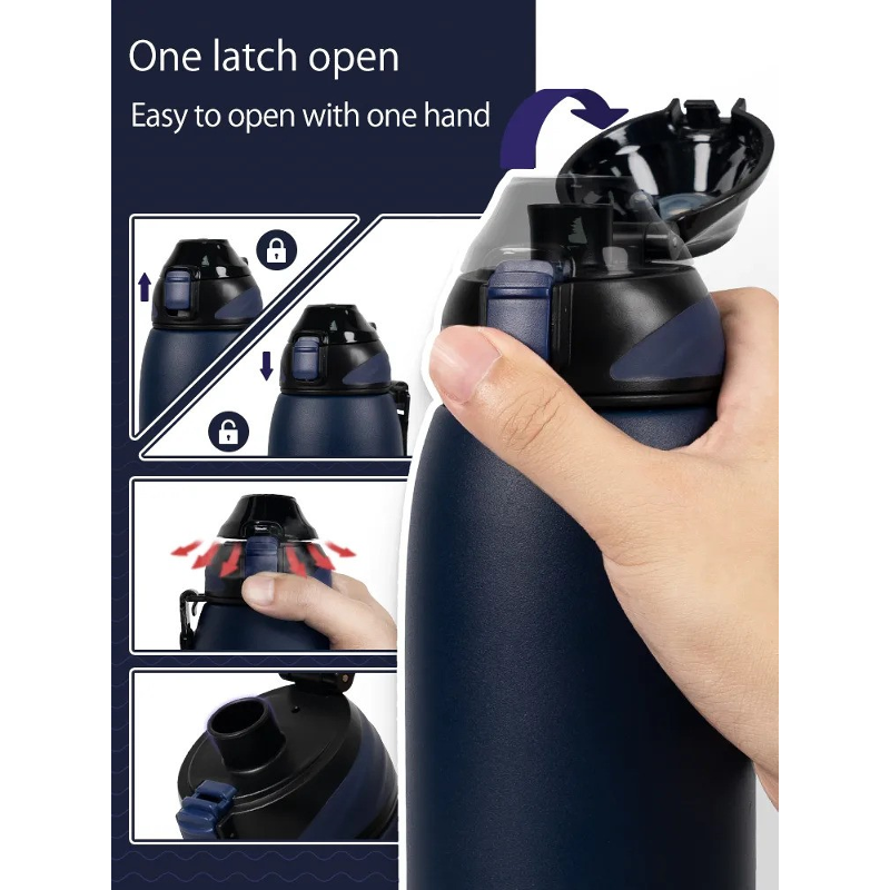 Stainless Steel Vacuum Flask/Bottle (1L)