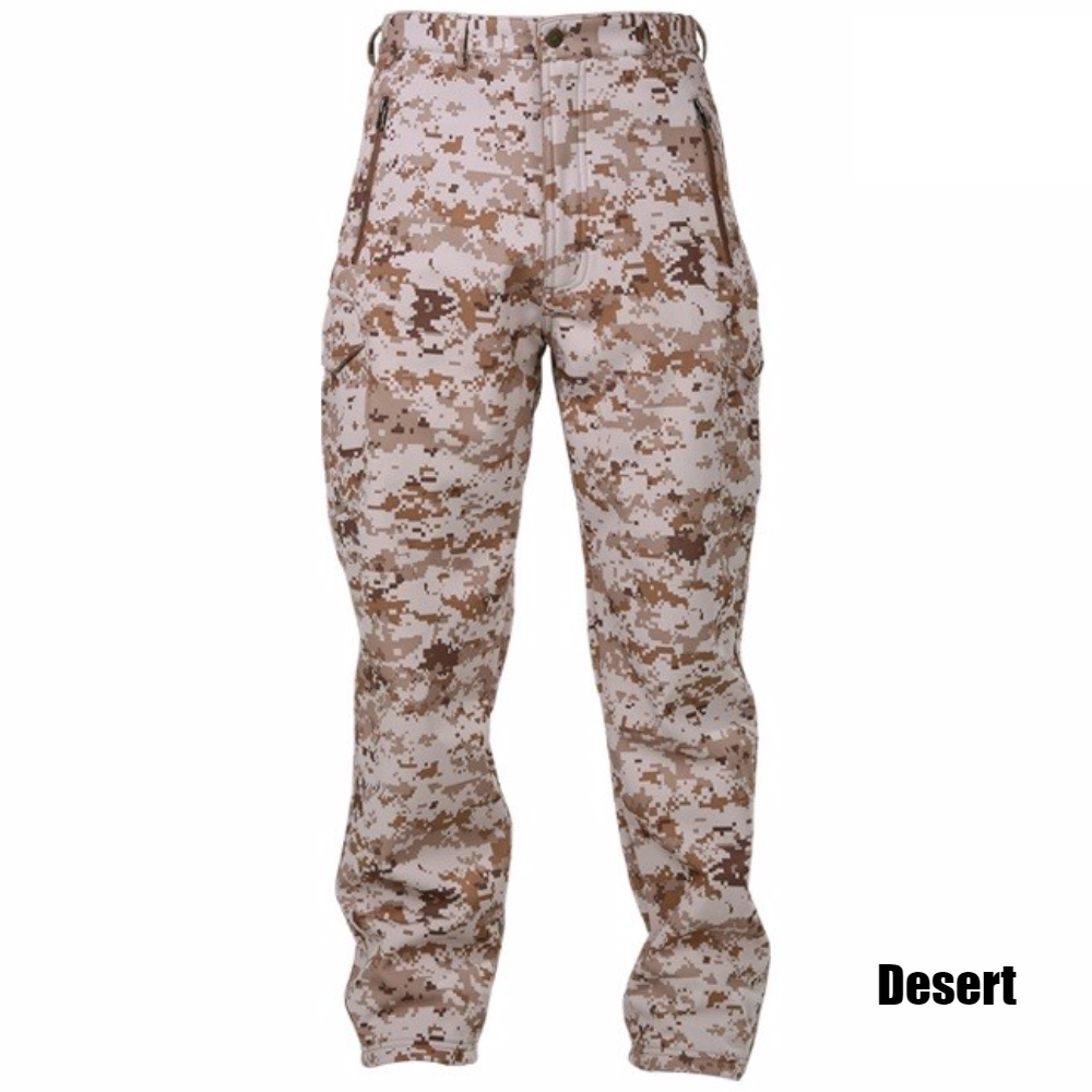 Military/Outdoor Softshell Waterproof Thermal Pants