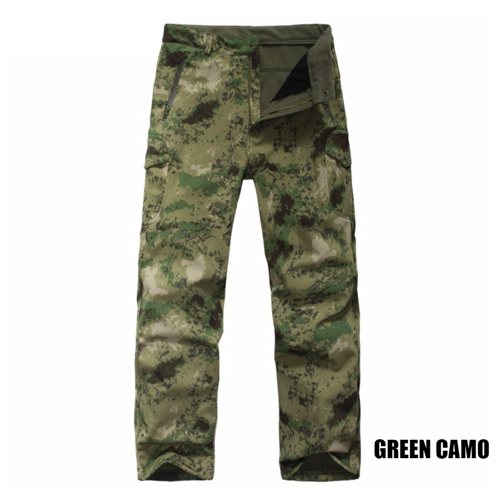 Military/Outdoor Softshell Waterproof Thermal Pants